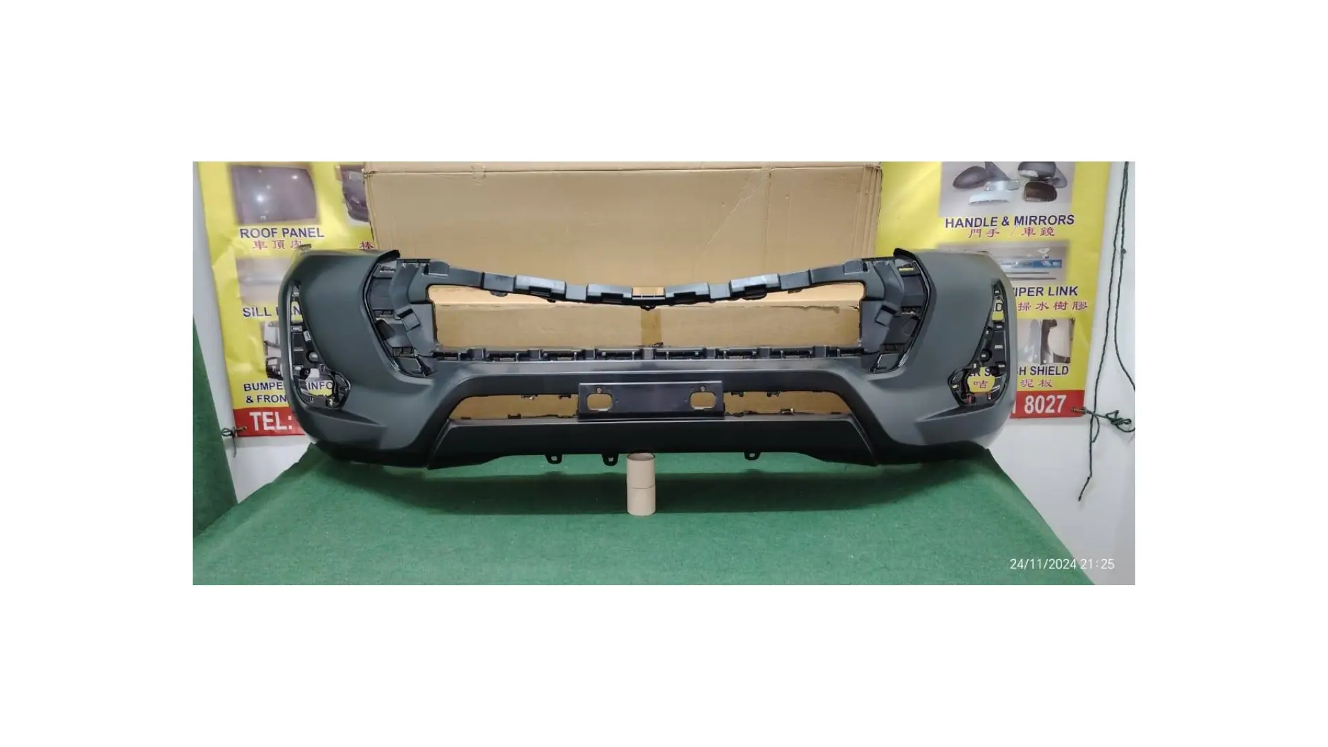 BUMPER , TOYOTA HILUX 20/21' GUN125 FRONT -AFTERMARKET *2.4 ROCCO*